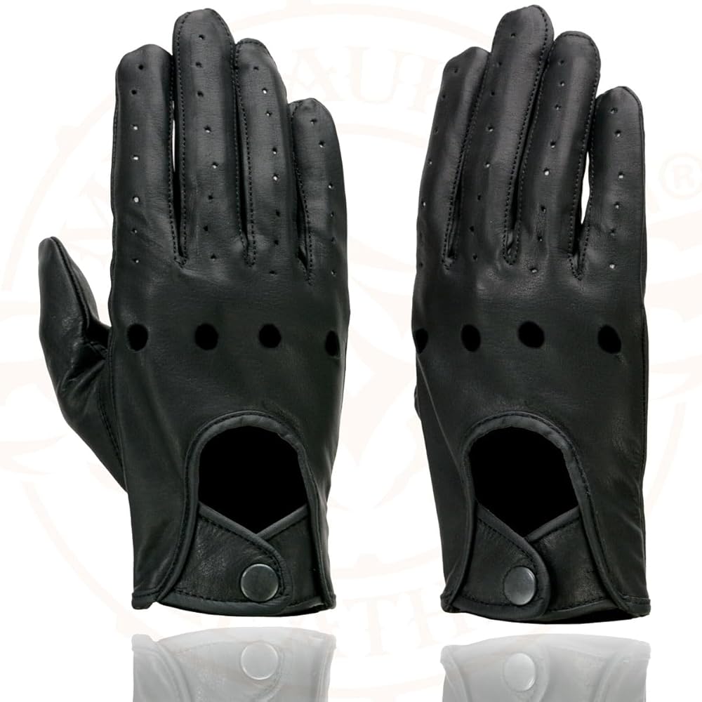 Amazon.com: Milwaukee Leather SH729 Men's Black Perforated